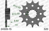 Pignone AFAM 24509-15 passo 520 KAWASAKI ZX 6 R 1998  -2001